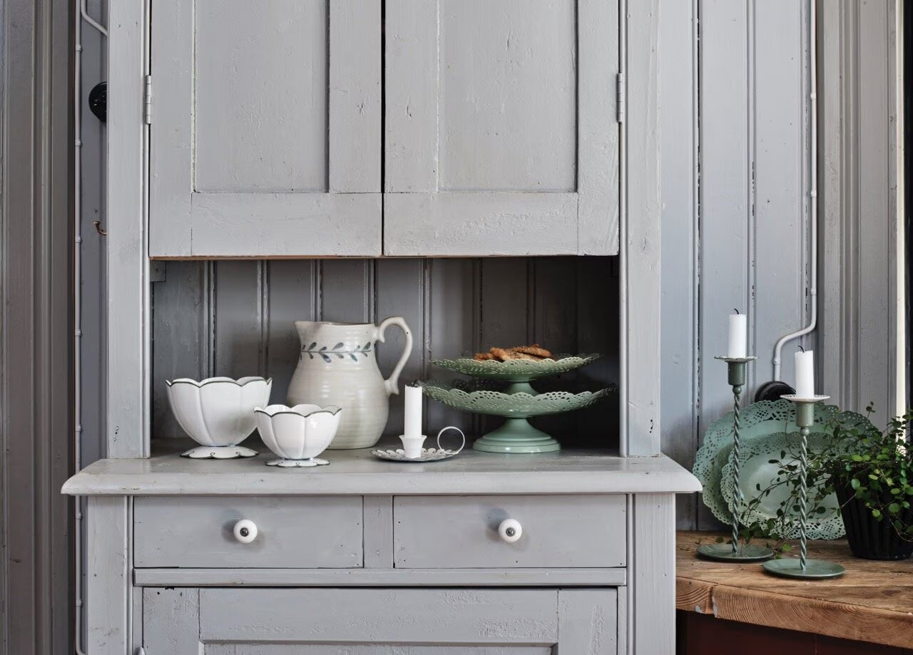 Krug Viola - Leaf Blau