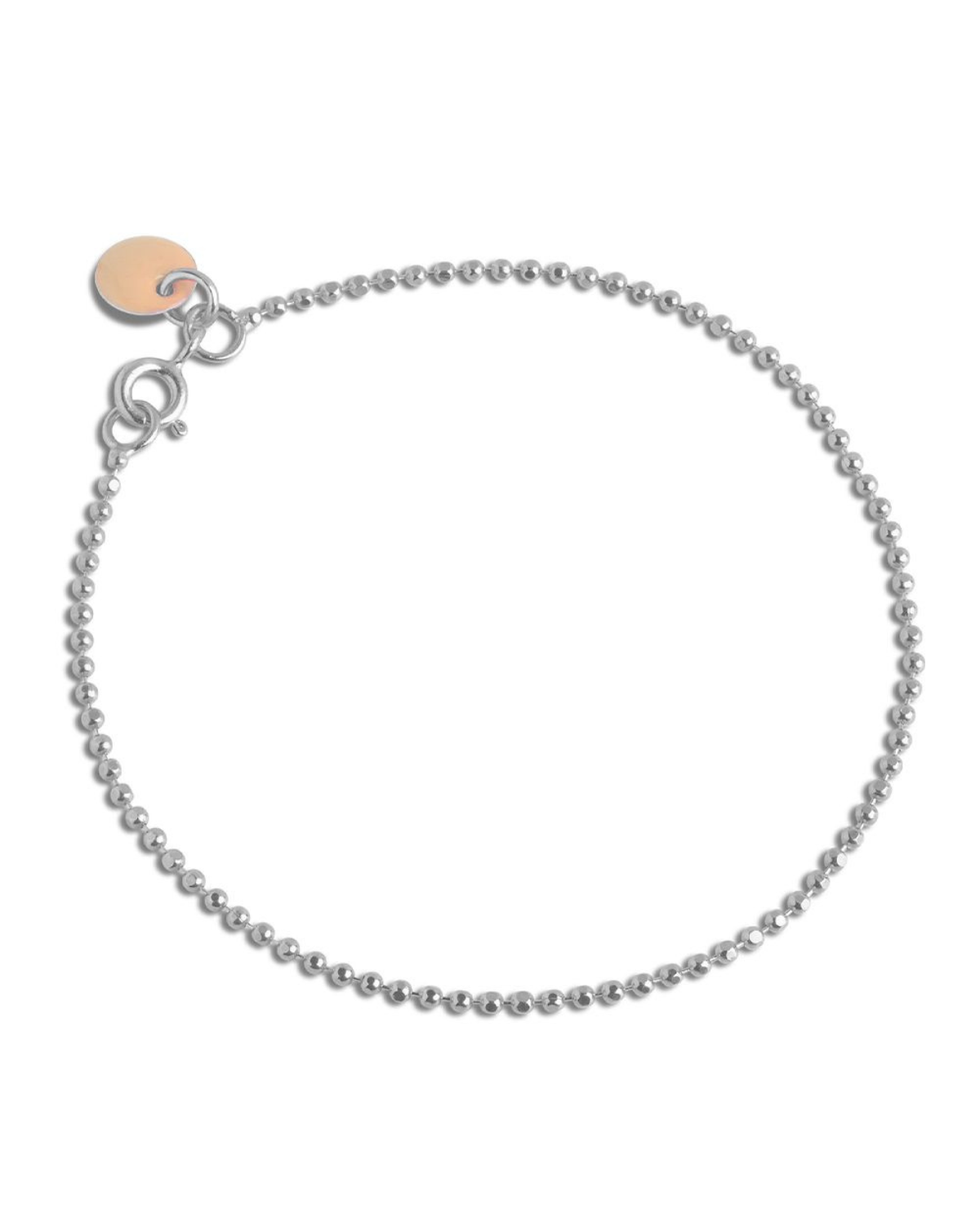 Armband Ball Chain - Silber