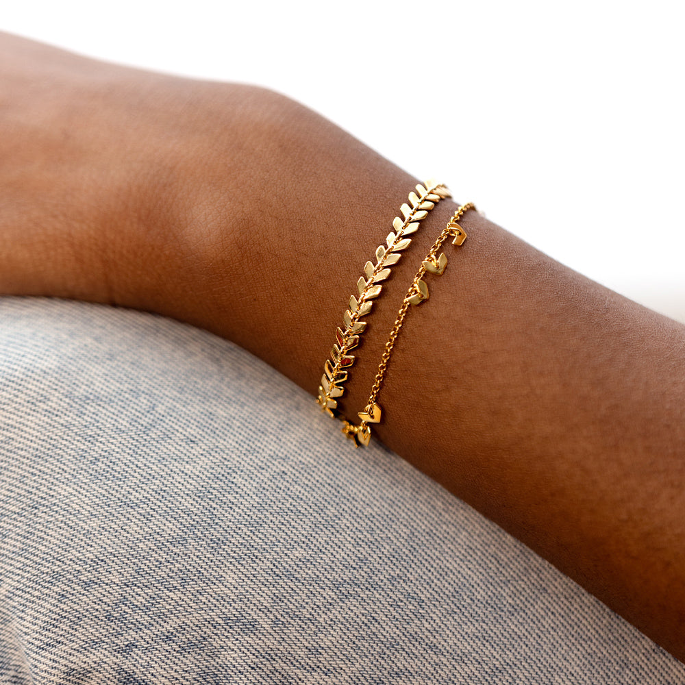 Armband Layers Olivia - gold