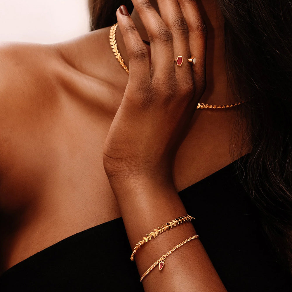 Armband Layers Olivia - gold