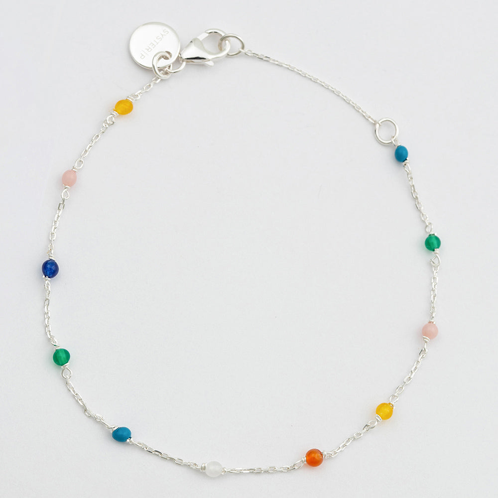 Armband Santa Monica Multicolour - silber