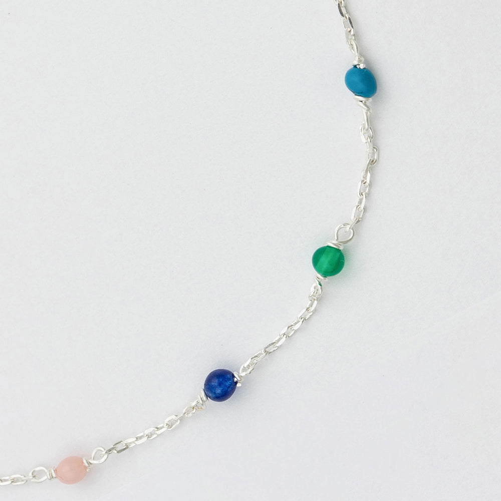 Armband Santa Monica Multicolour - silber