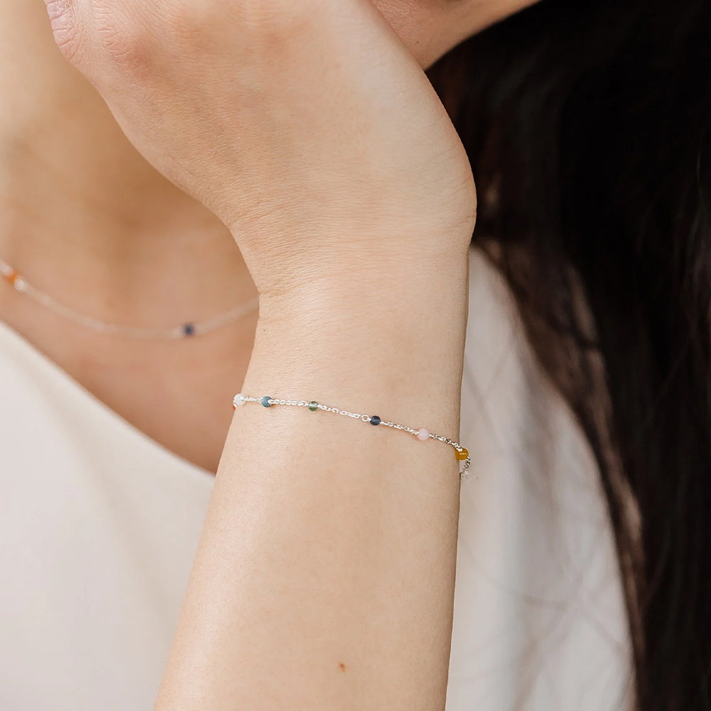 Armband Santa Monica Multicolour - silber