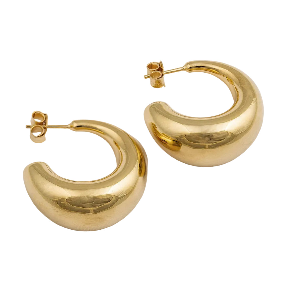 Ohrringe Bolded - gold