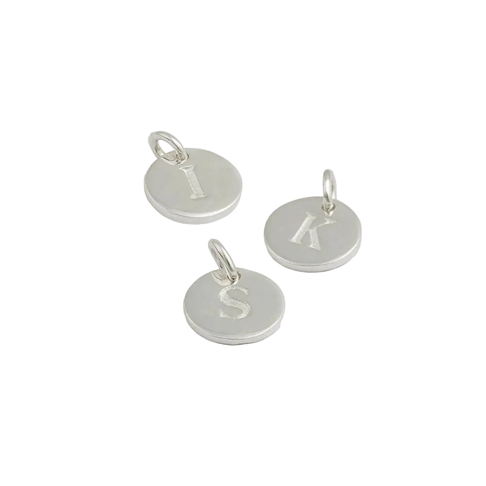 Anhänger Mini-Buchstabe - silber