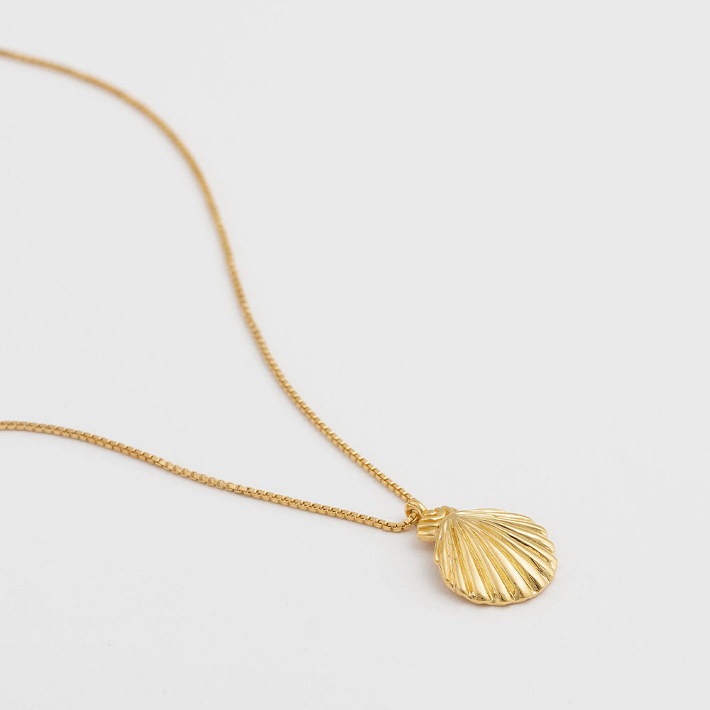 Halskette Beaches Shell - gold