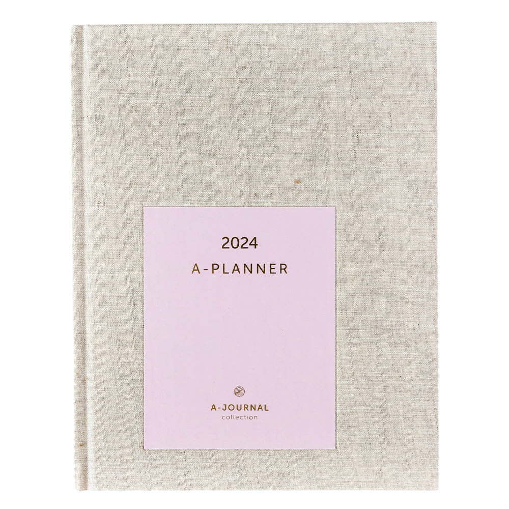 Wochenkalender 2024 - leinen