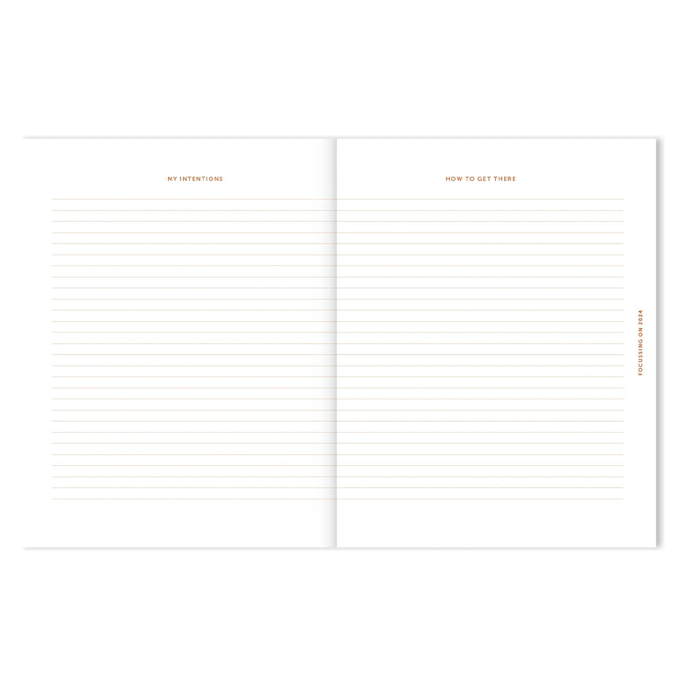 Wochenkalender 2024 - leinen