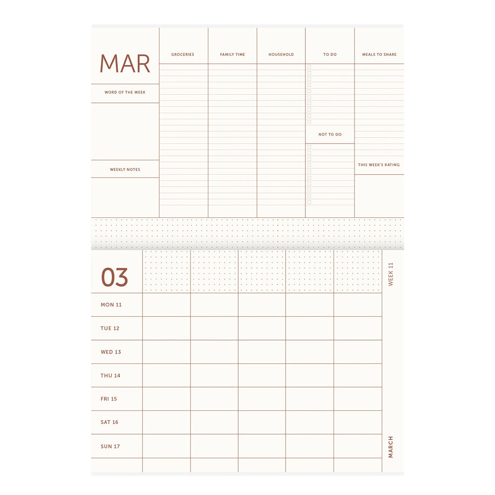 Family Planner 2024 - beige