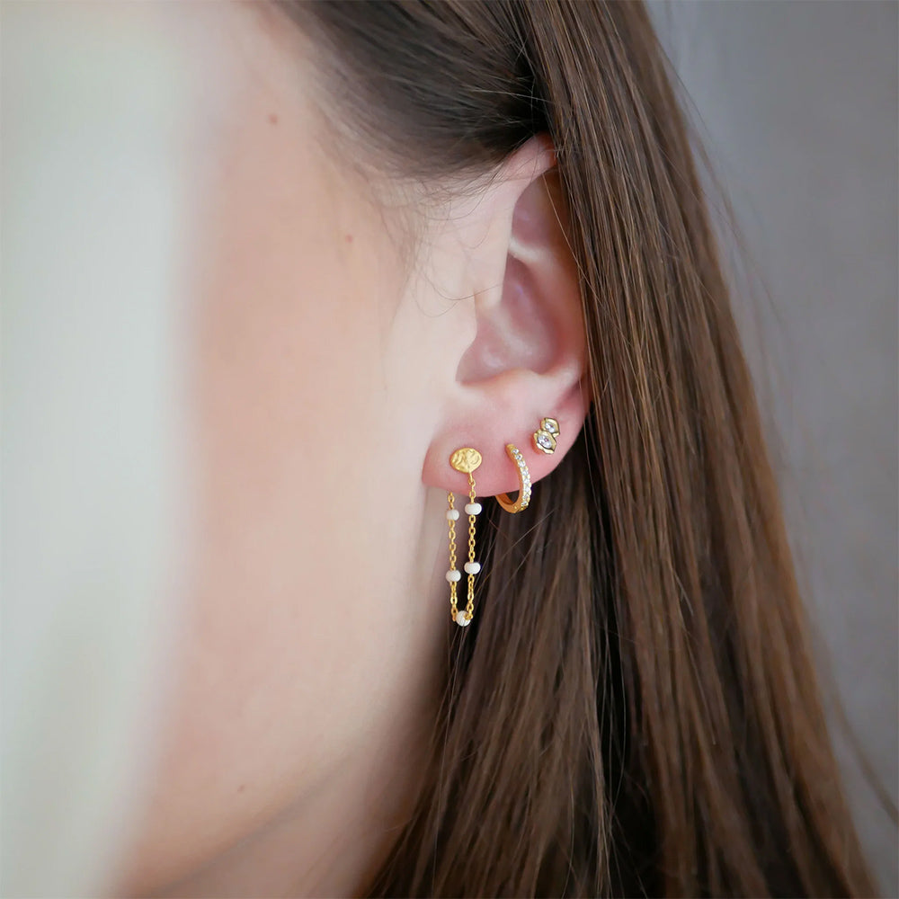 Ohrringe Lola - daisy/gold
