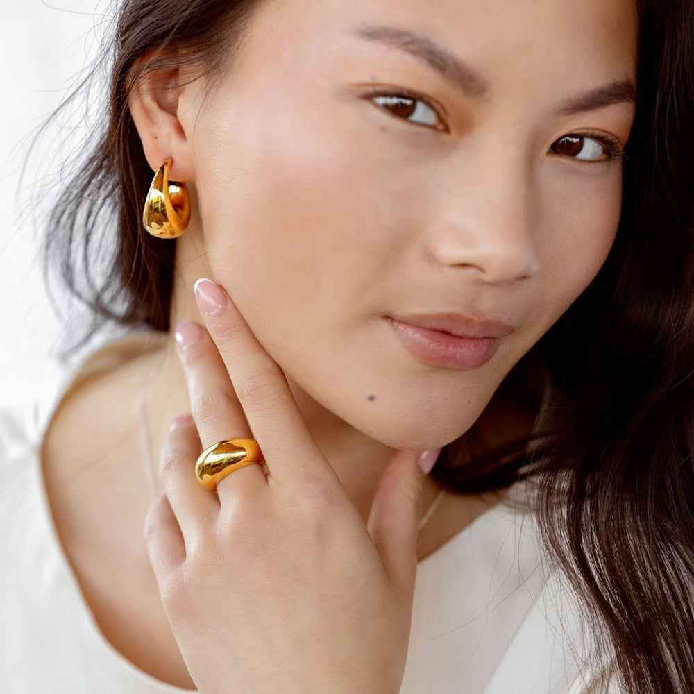 Ring Bolded Big - gold