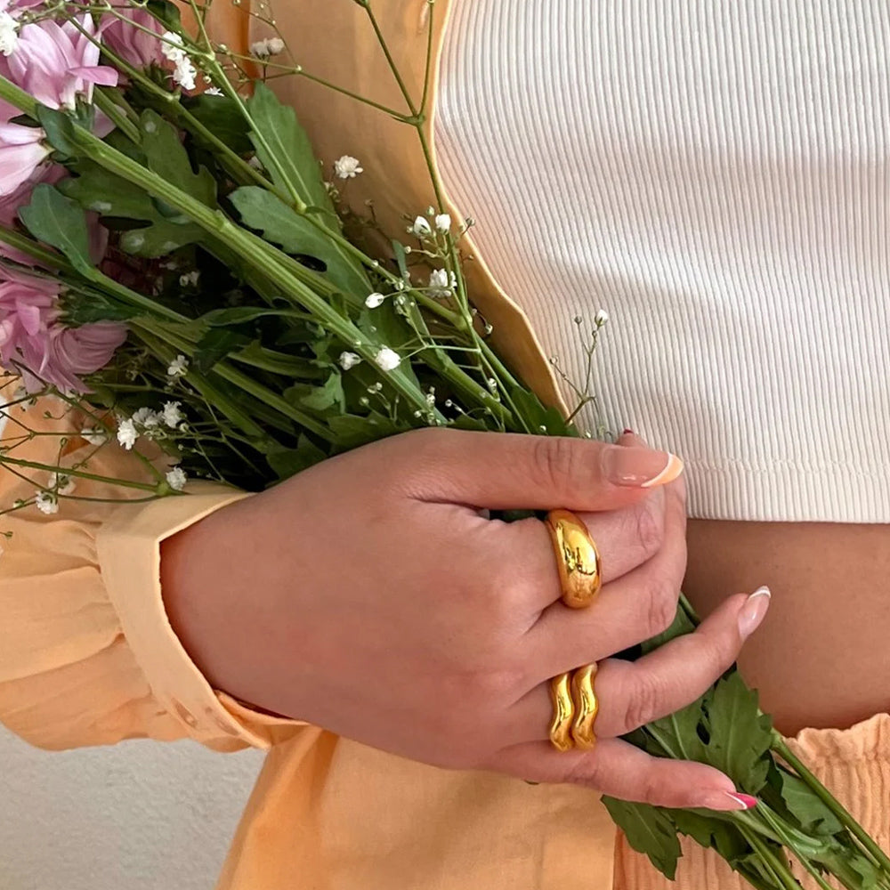 Ring Bolded Big - gold