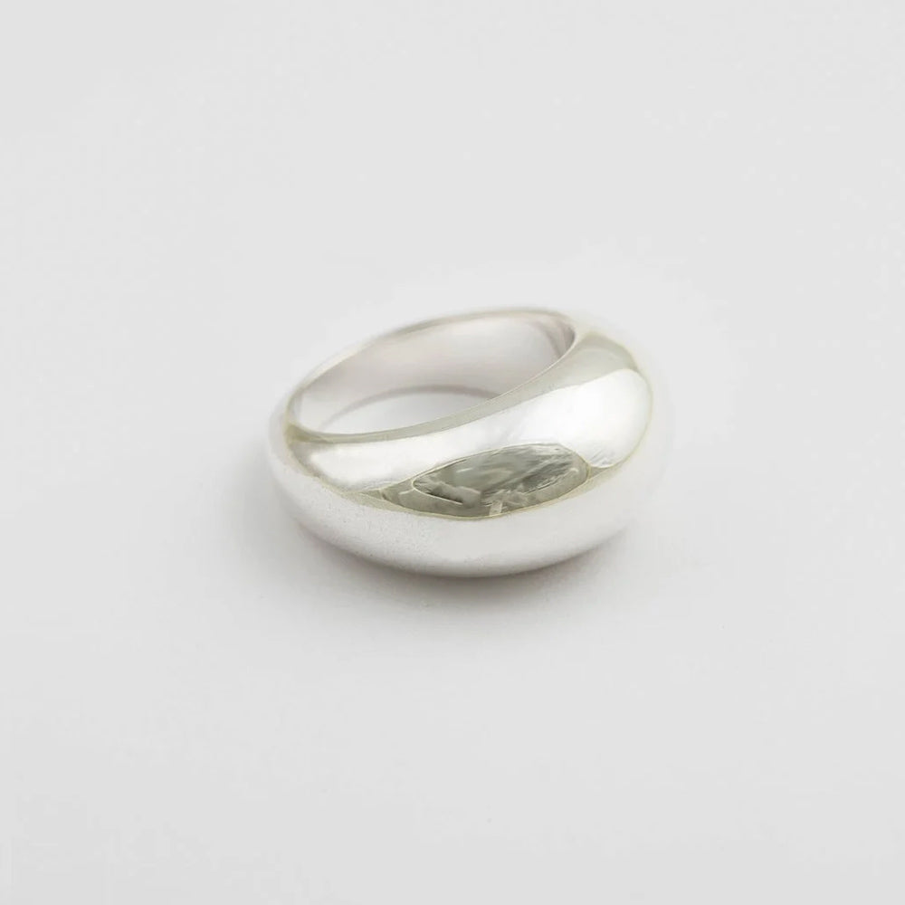 Ring Bolded Big - silber