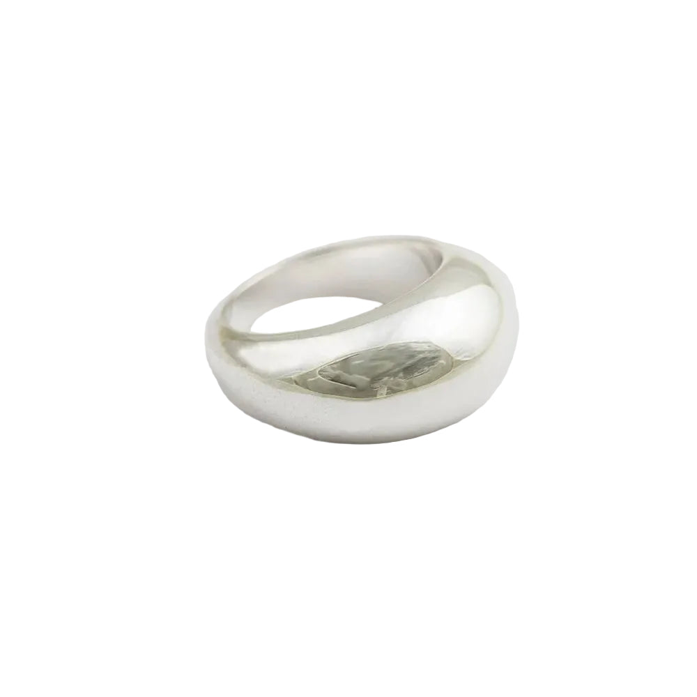 Ring Bolded Big - silber