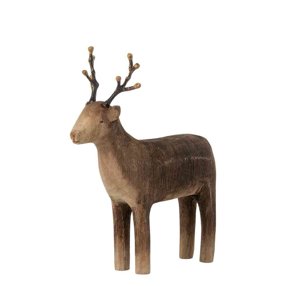 Rentier aus Holz
