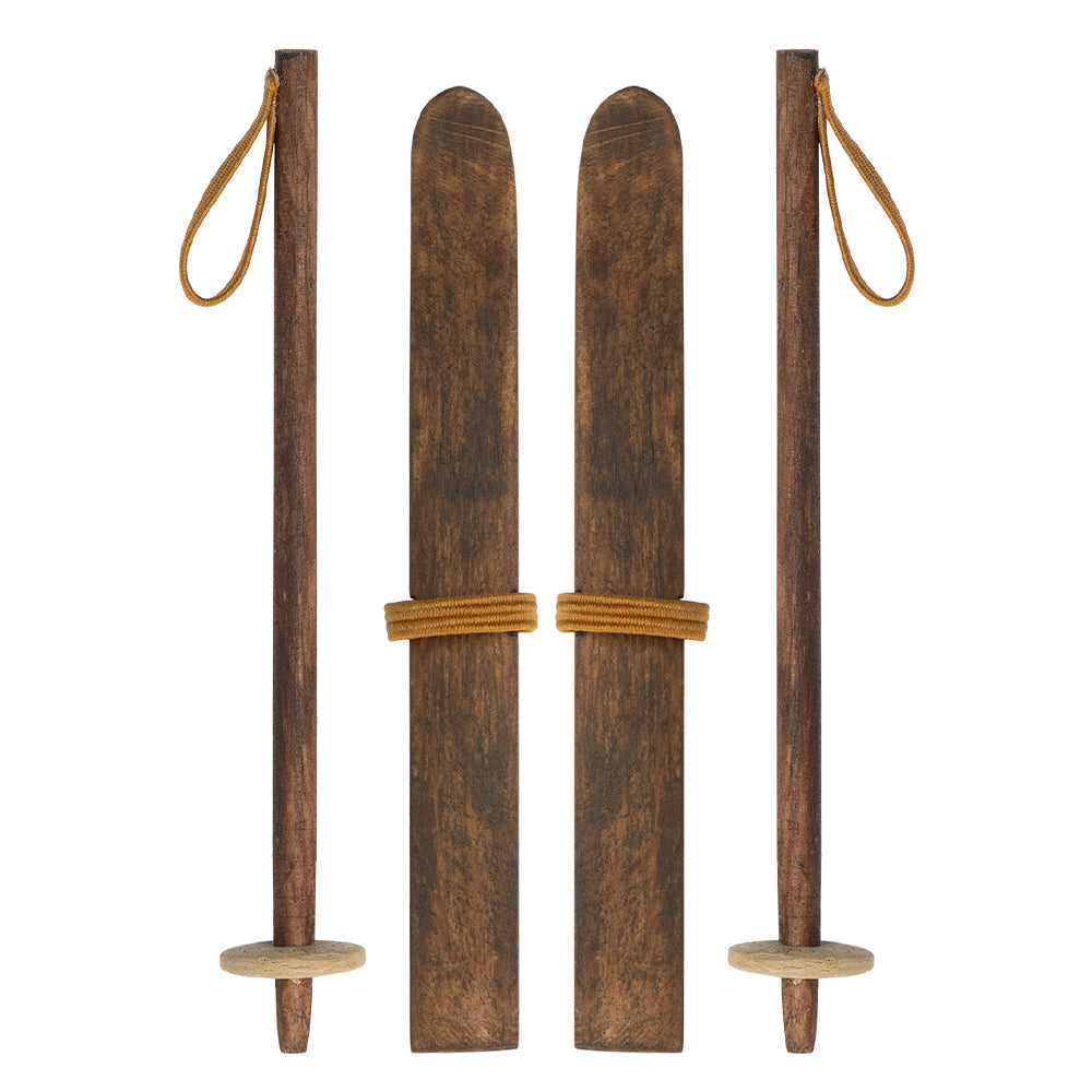 Ski / Skistöcke für große Schwester & großer Bruder