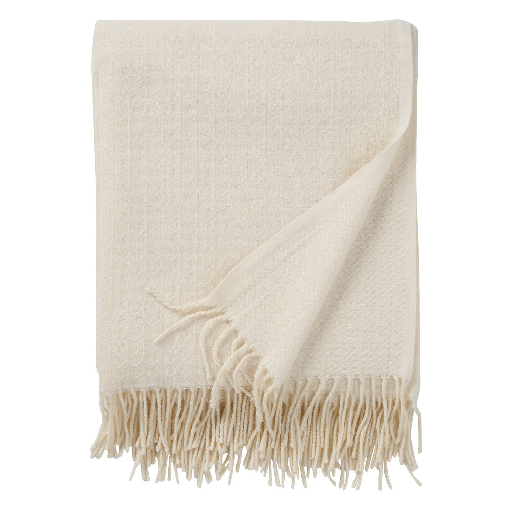 Wolldecke Himalaya - white