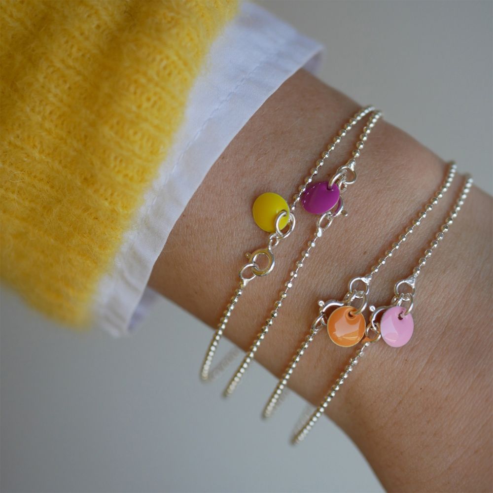 Armband Ball Chain Silber