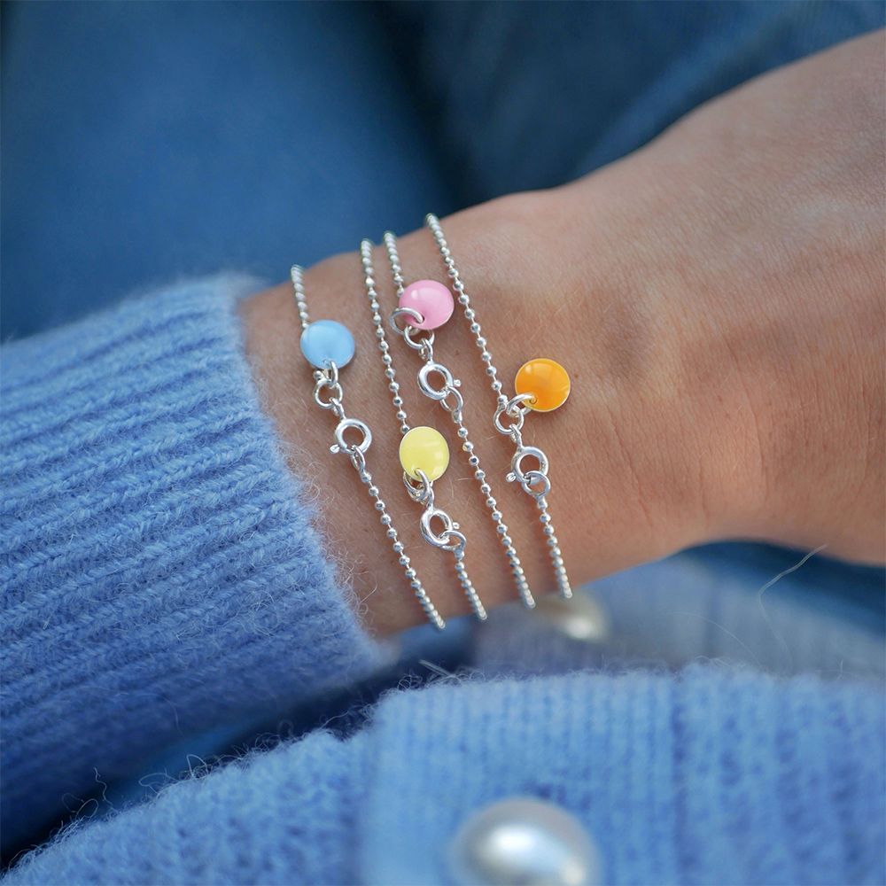 Armband Ball Chain Silber