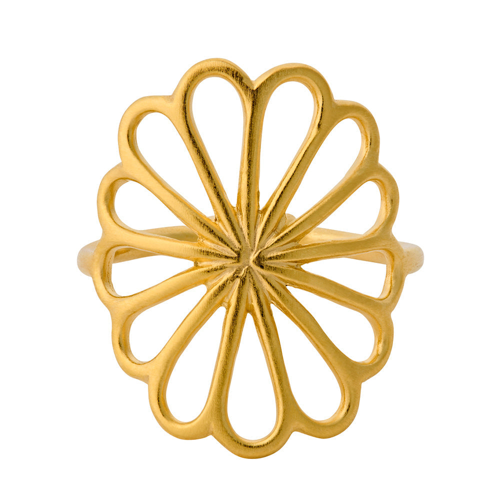 Ring Large Bellis - gold