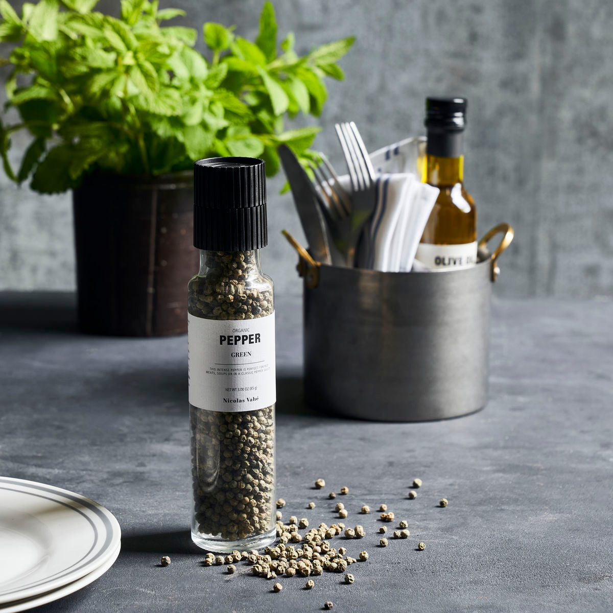 Gewürzmühle - organic green pepper