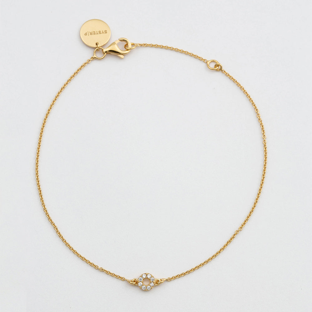 Armband Mini O - gold
