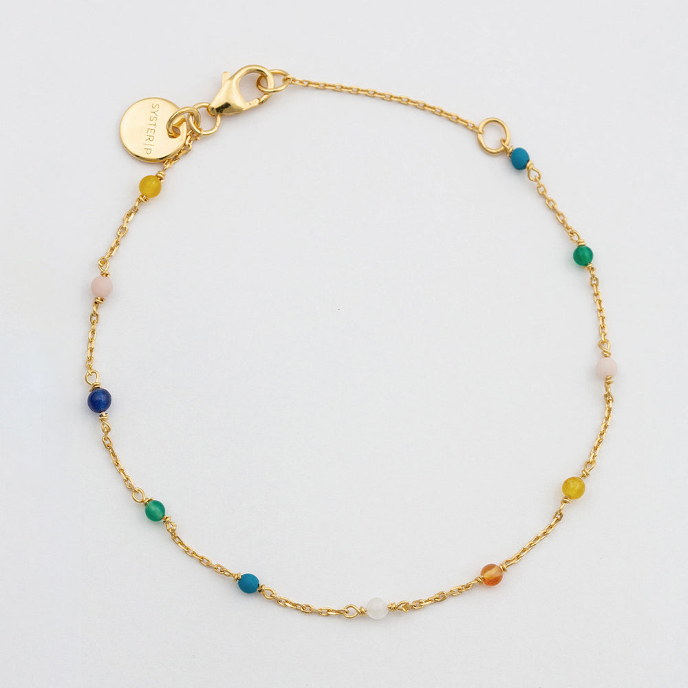 Armband Santa Monica Multicolour - gold