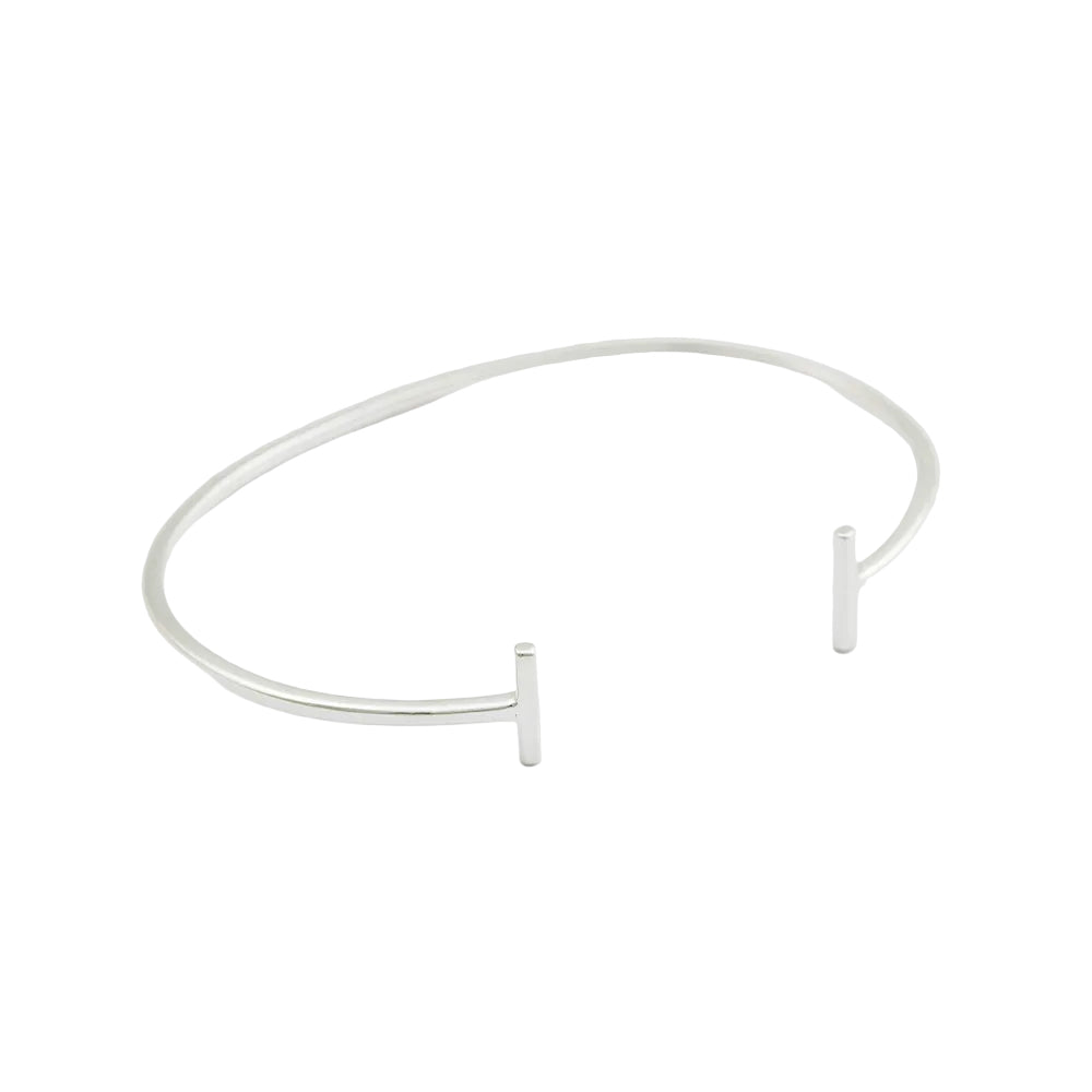 Armreif Strict Bar Bangle - silber