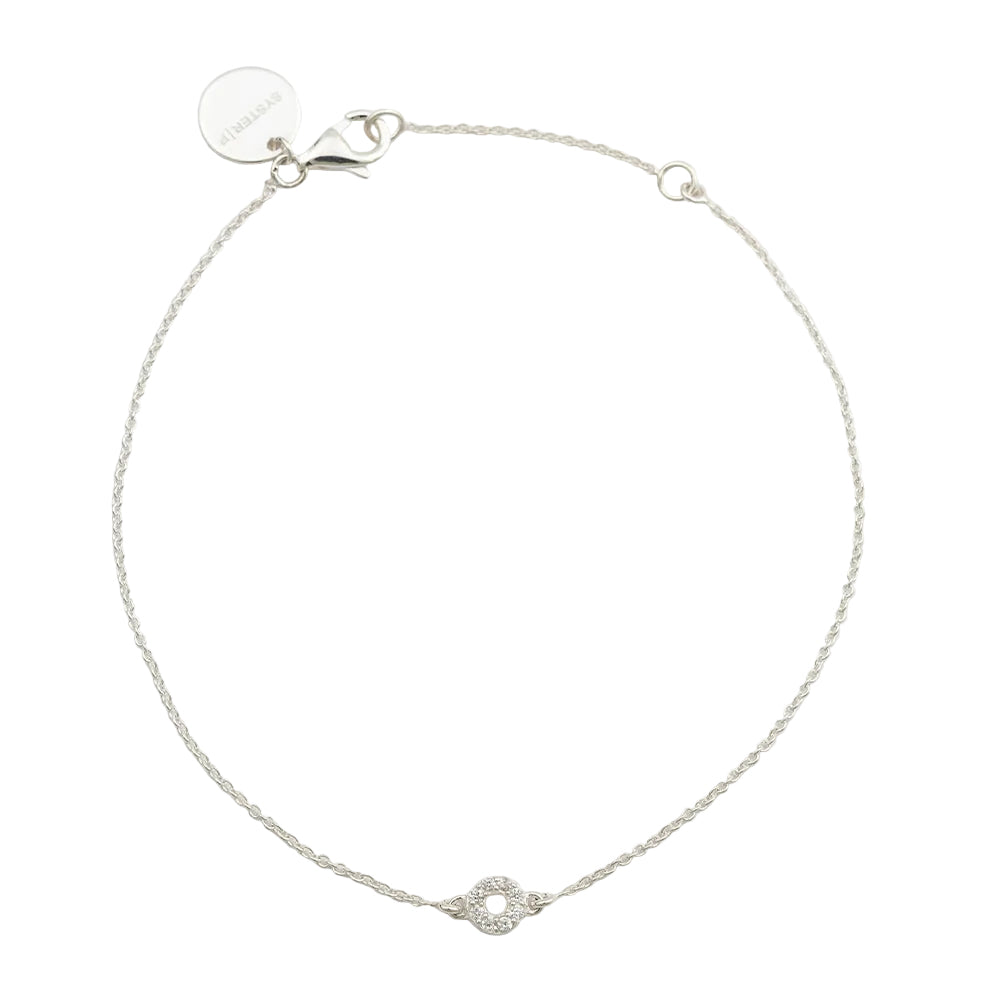 Armband Mini O - silber