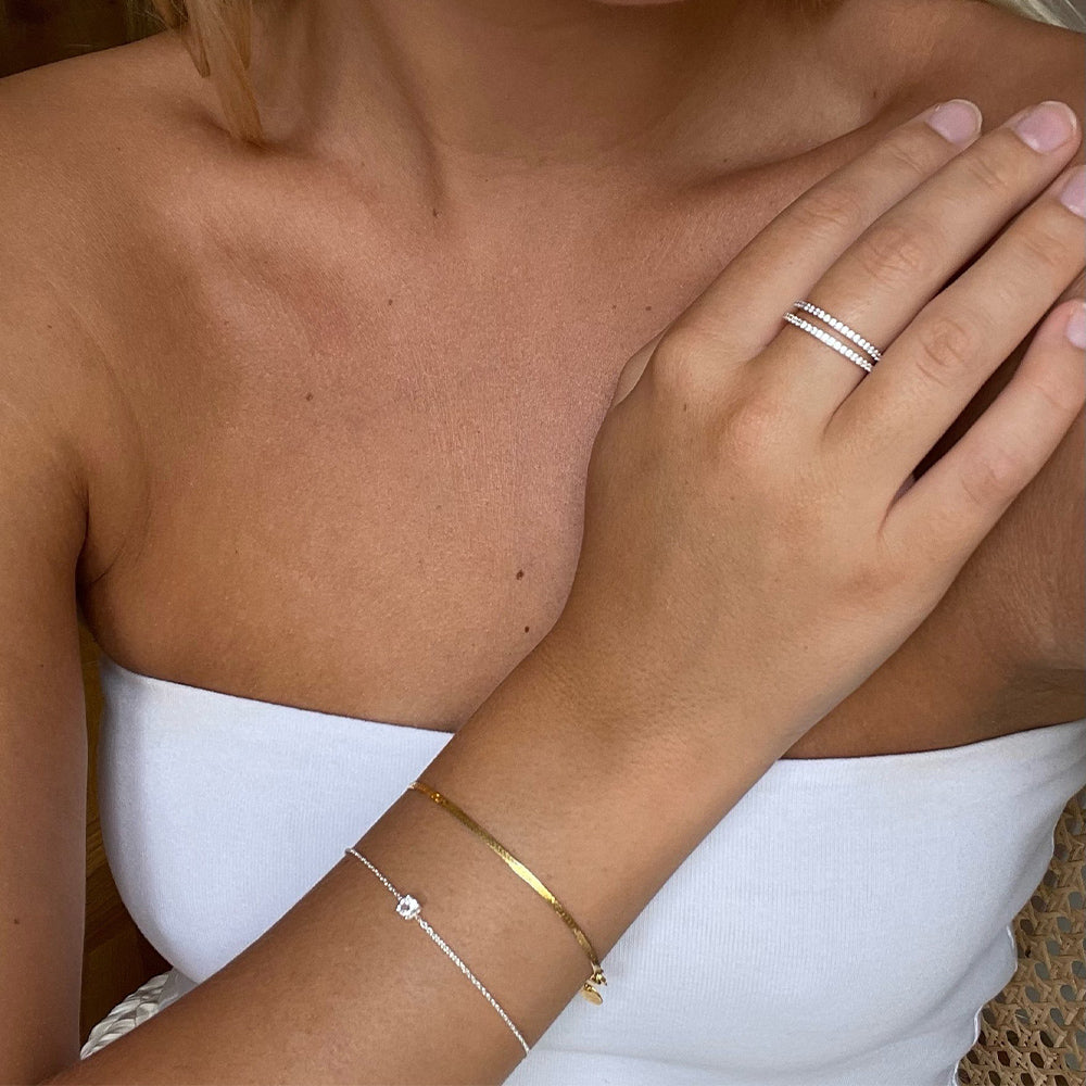 Armband Minimalistica Solo Nova - silber