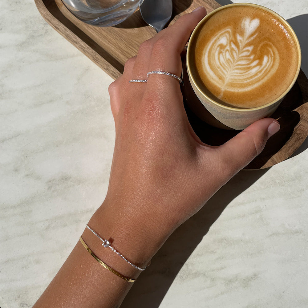 Armband Minimalistica Solo Nova - silber