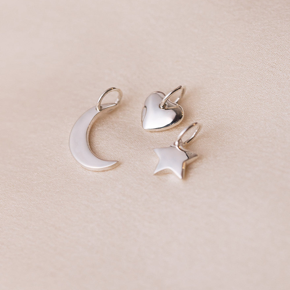 Anhänger Beloved Herz - silber