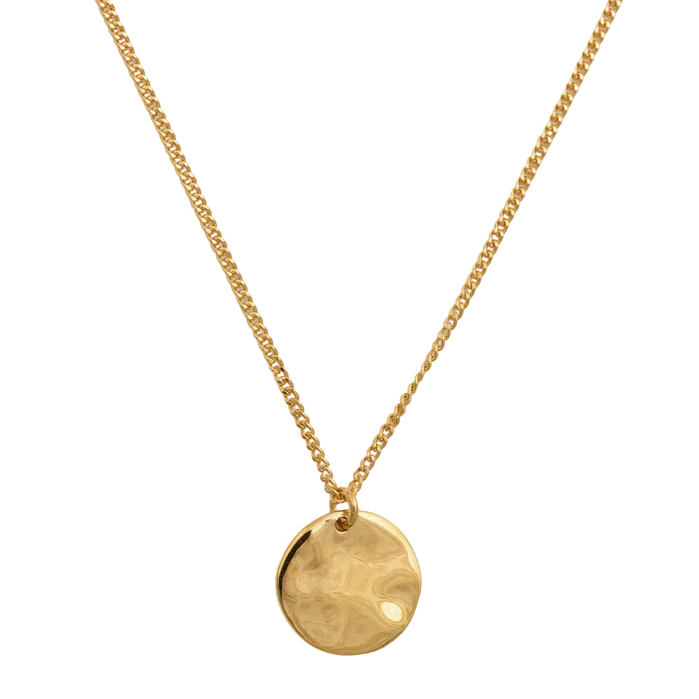 Halskette Minimalistica Hammered - gold