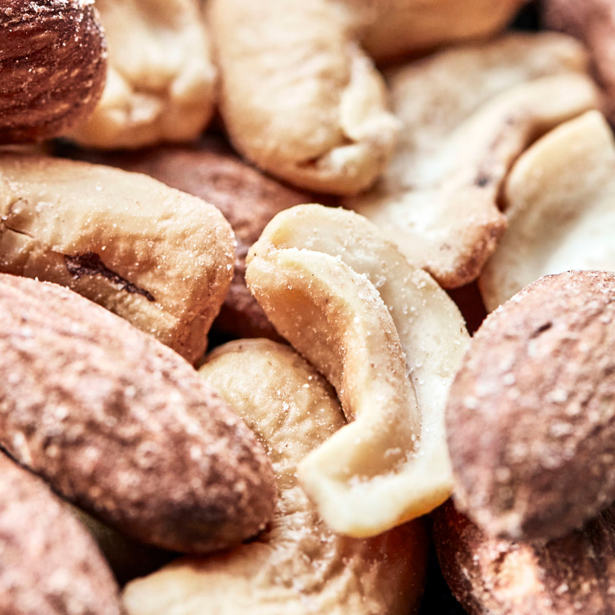 Almonds & Cashew nuts - roasted & salted