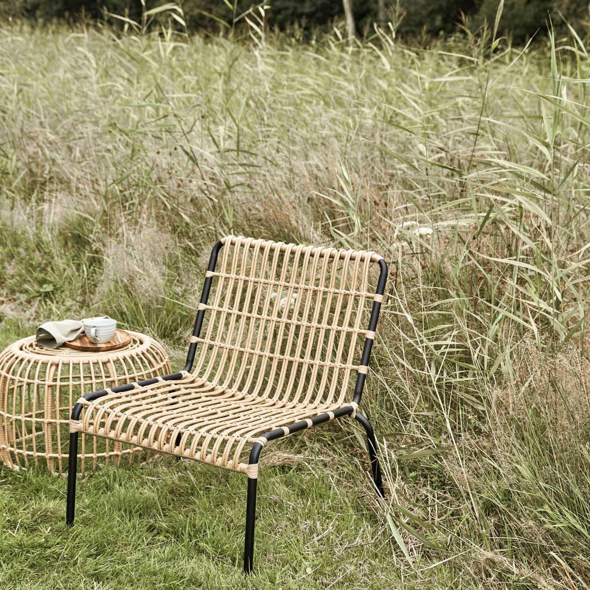Lounge-Sessel Loka - natur