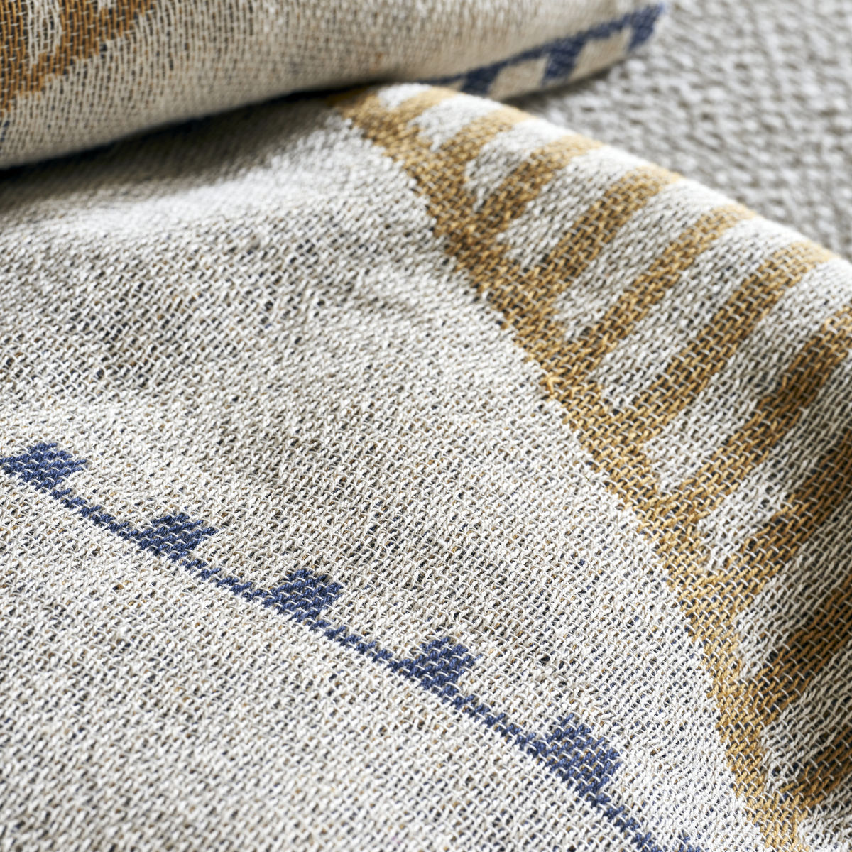 Decke Jaipu - senfgelb