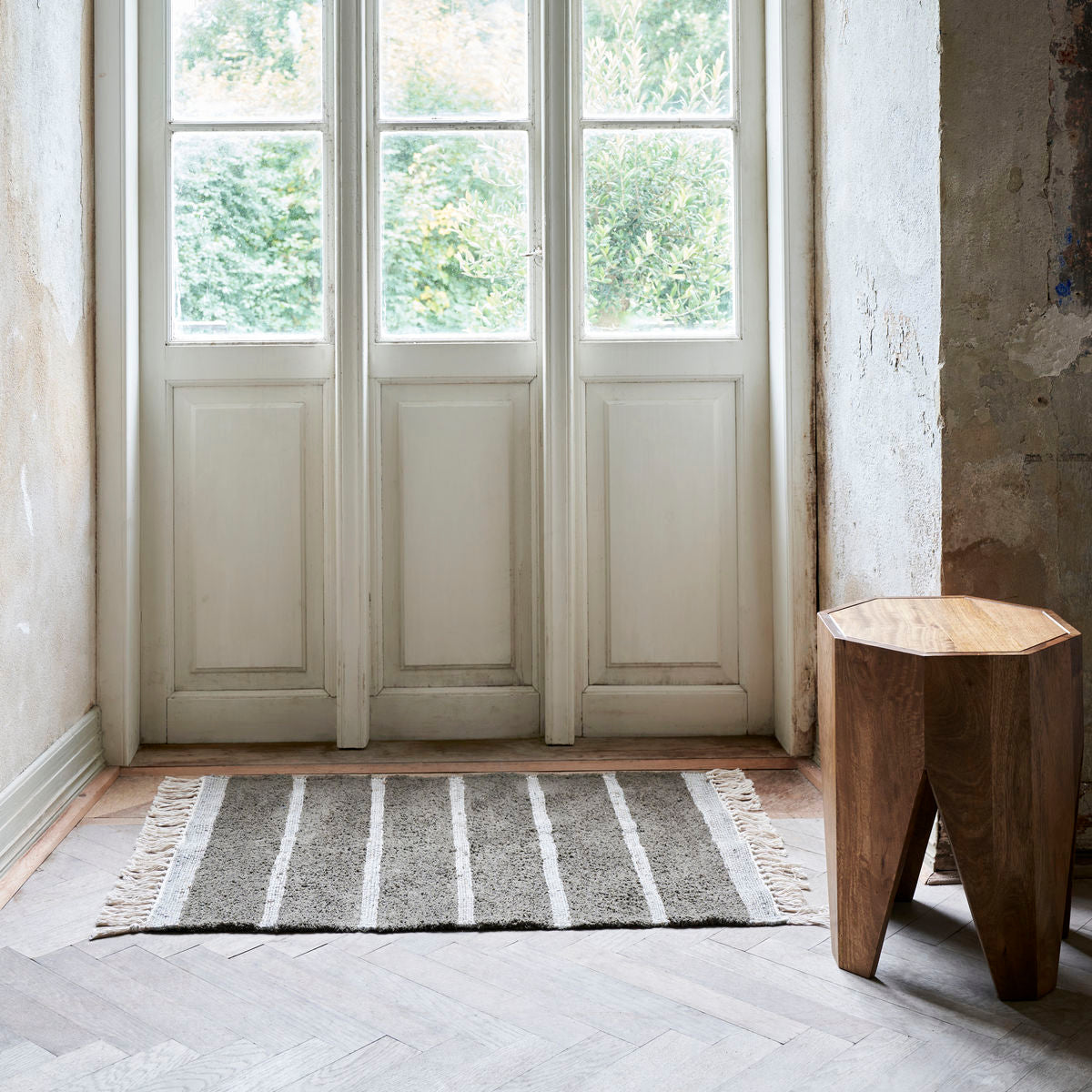Teppich Chen - dunkelbraun 60 x 90 cm