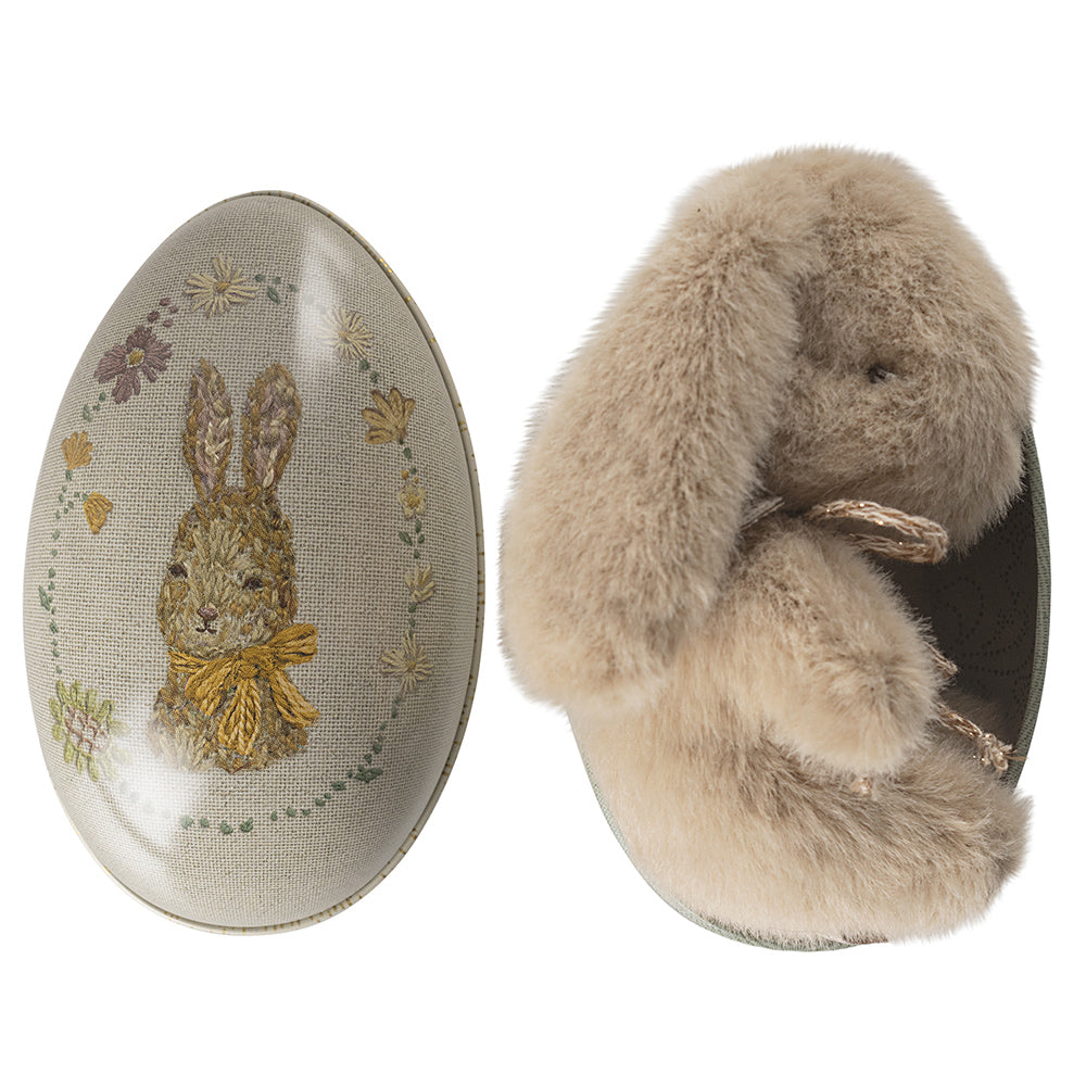 Plüschhase mini - creme pfirsisch 13 cm