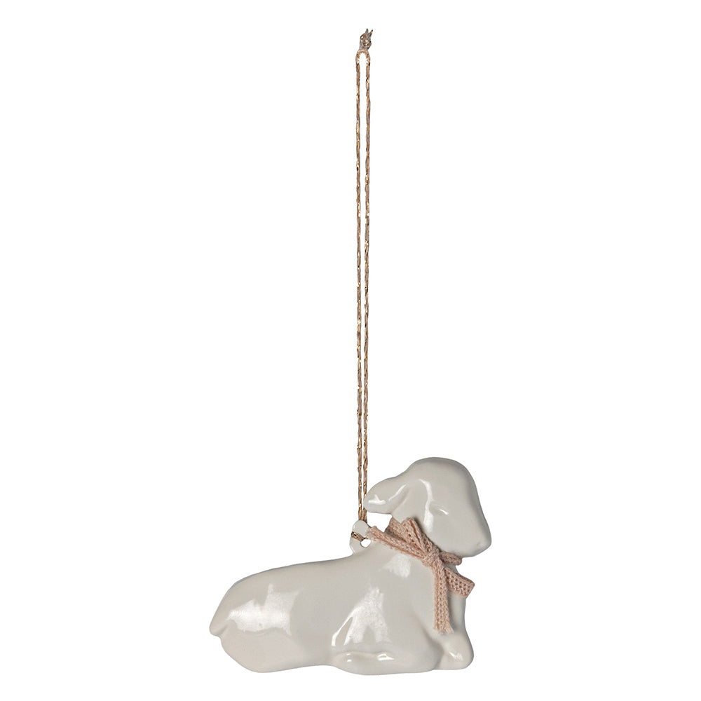 Anhänger Lamm - powder