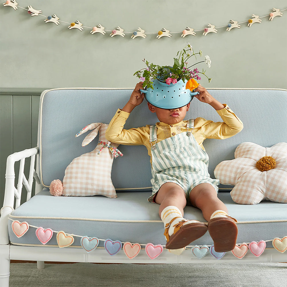 Kissen Gingham Bunny