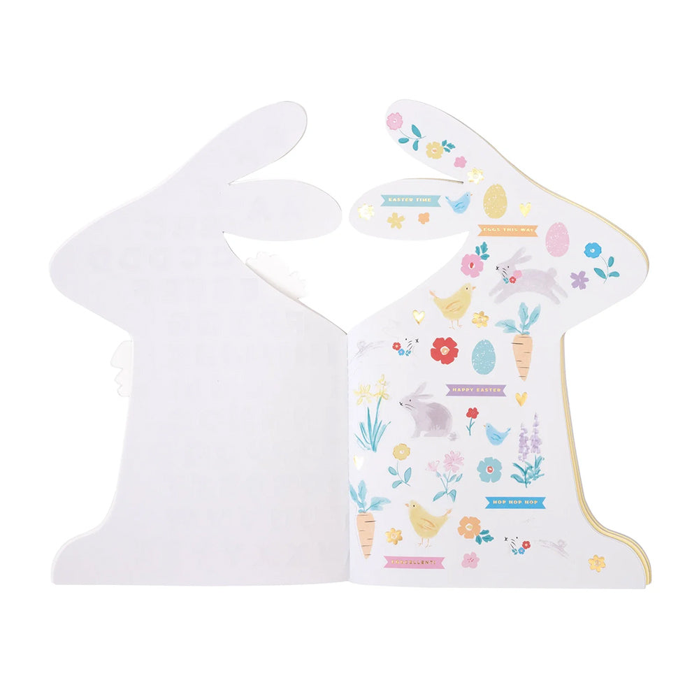 Sticker Heft Spring Bunny