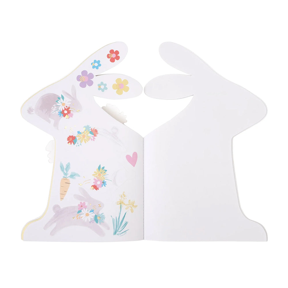 Sticker Heft Spring Bunny