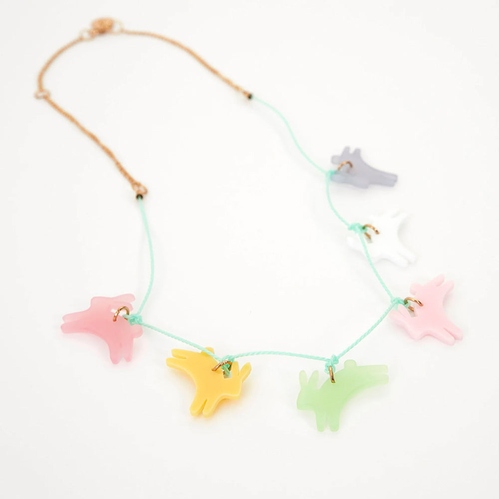 Halskette Leaping Bunny