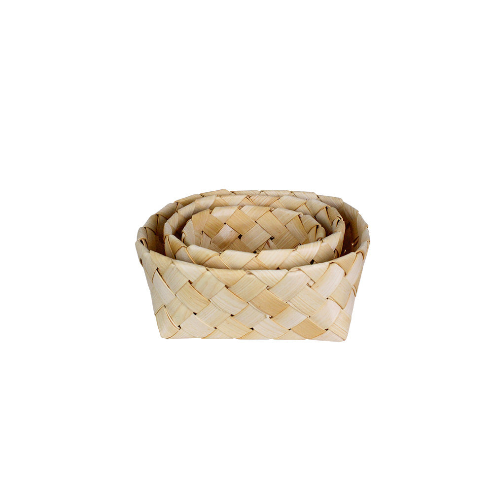 Holzkörbe Märta - natur 3er Set