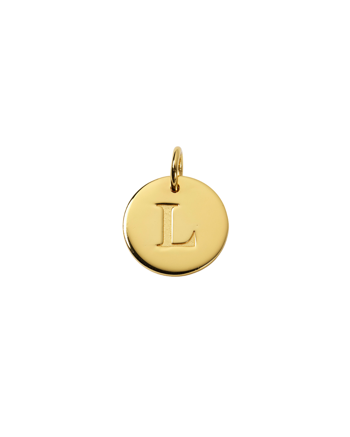 Anhänger Buchstabe (groß) - gold