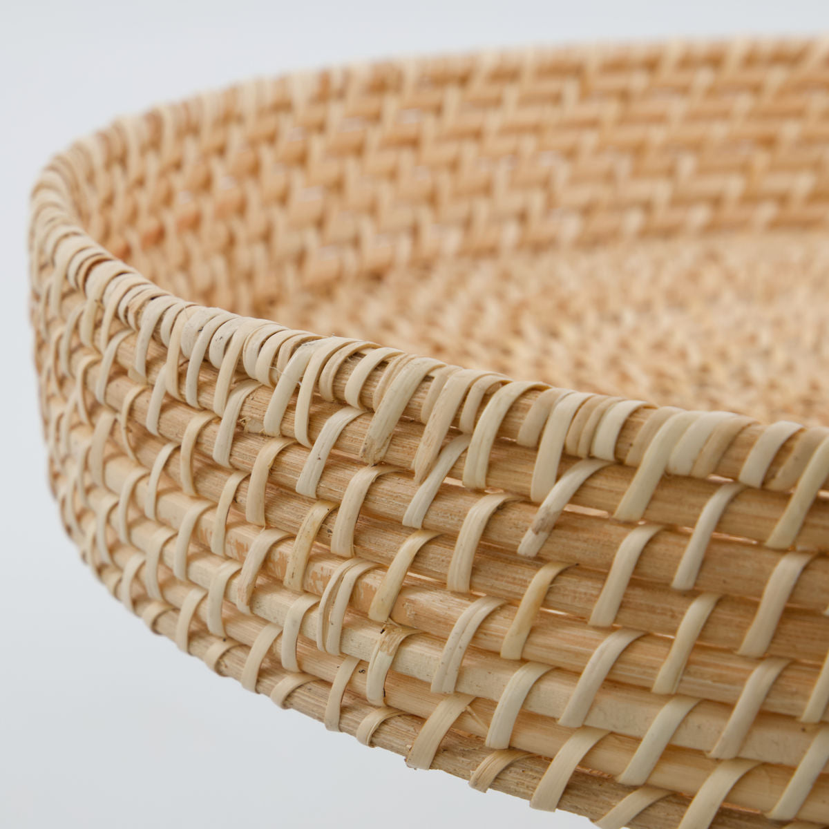 Tablett Taan - natur ø 40 cm