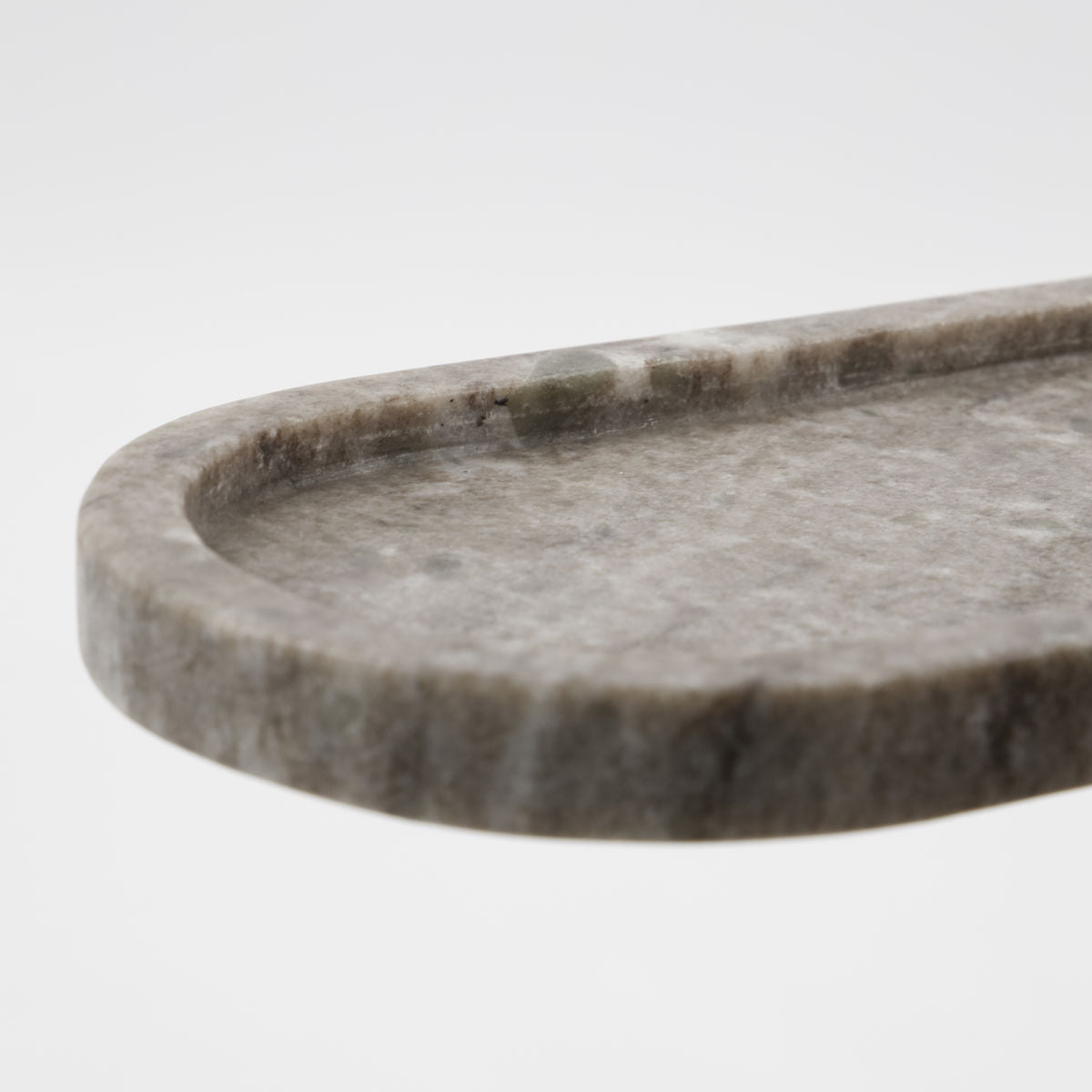 Tablett Marble - beige Ø 12,5 cm