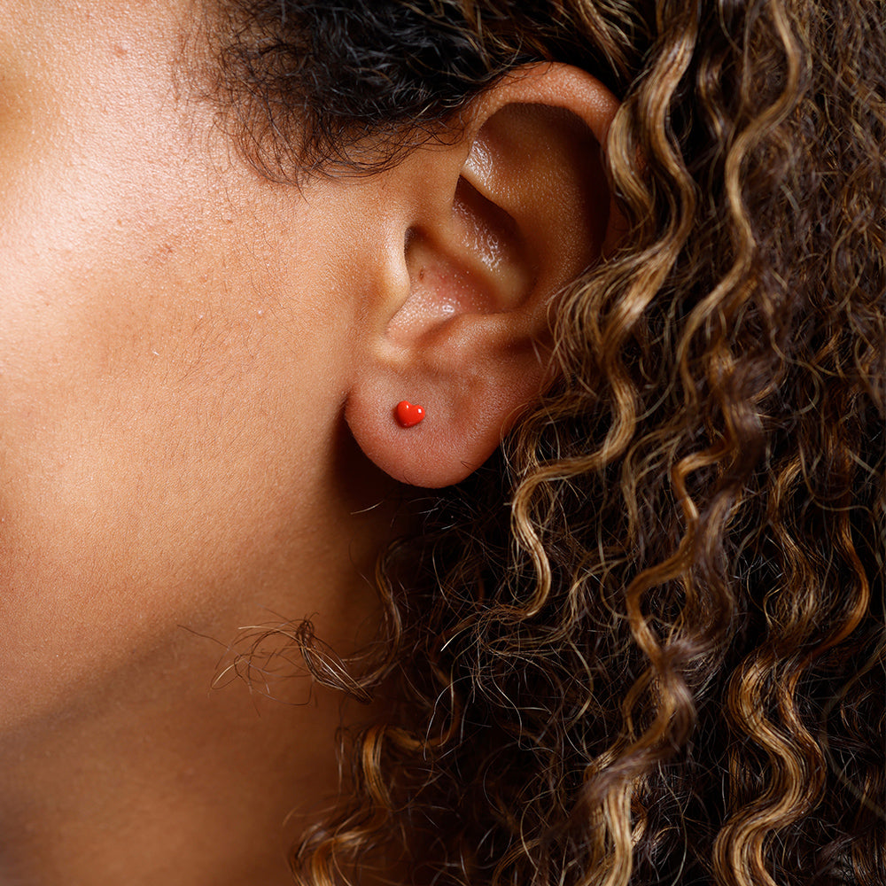 Ohrstecker Little Big Love Earstuds - gold