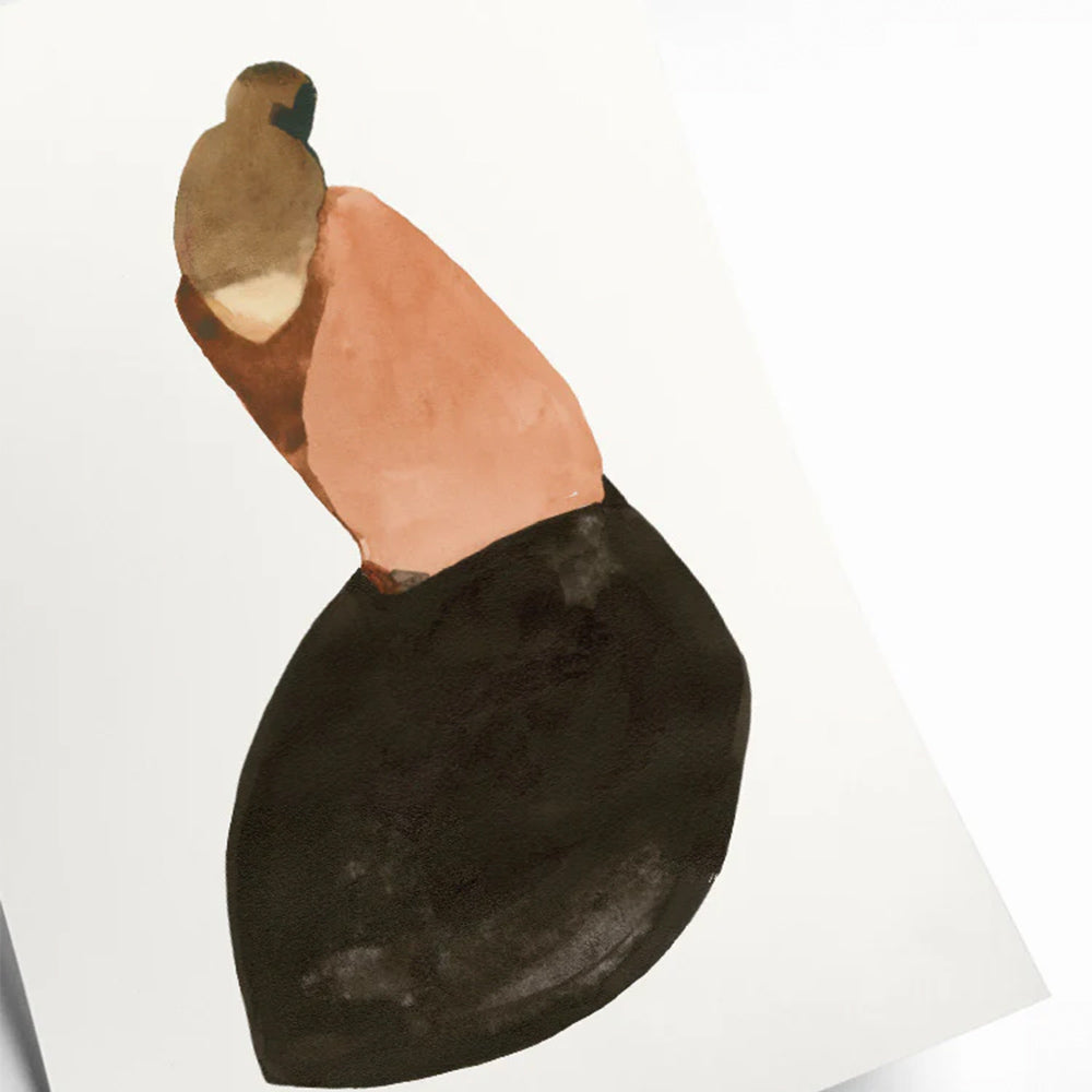 Druck - Sitting woman Xlll