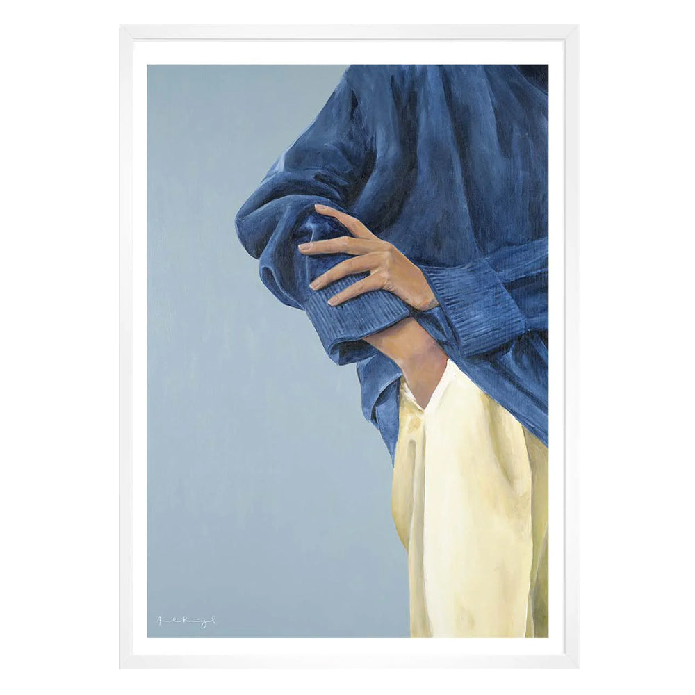 Druck - I blåt